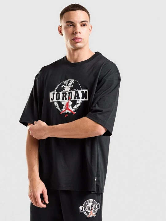 Zdjęcie produktu Jordan T-Shirt M J Globe Gfx Ovsz Ss Crew czarny