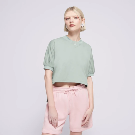 Zdjęcie produktu Jordan T-Shirt W J Ss Knit Sld Top zielony