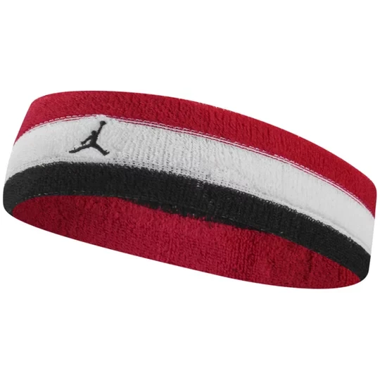 Zdjęcie produktu Jordan Terry Headband J1004299-667, Unisex, Białe, opaski na głowę, bawełna, rozmiar: One size