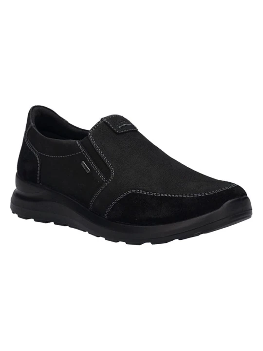 Zdjęcie produktu Josef Seibel Skórzane slippersy w kolorze czarnym rozmiar: 47