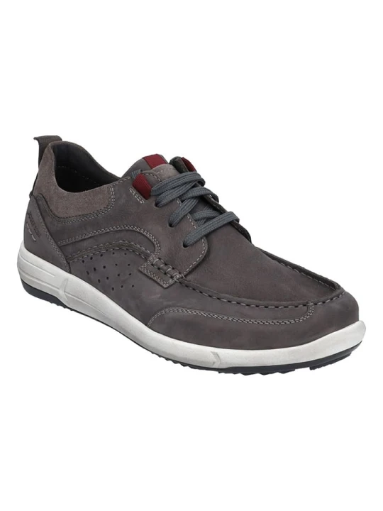 Zdjęcie produktu Josef Seibel Skórzane sneakersy w kolorze brązowym rozmiar: 42