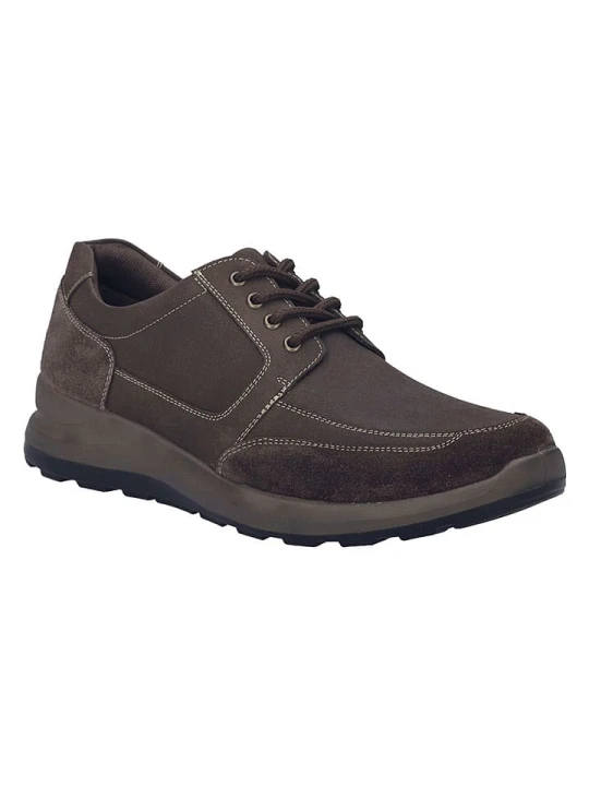 Zdjęcie produktu Josef Seibel Skórzane sneakersy w kolorze brązowym rozmiar: 45