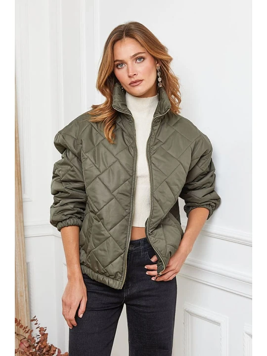 Zdjęcie produktu Joséfine Kurtka pikowana "Demi" w kolorze khaki rozmiar: M