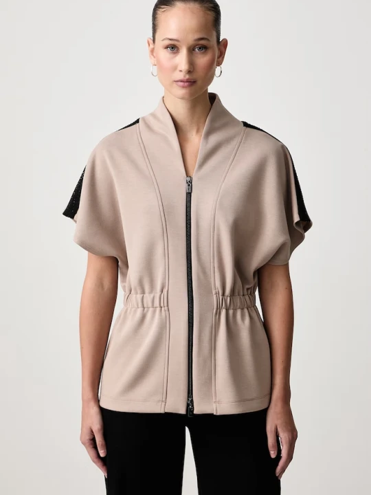Zdjęcie produktu Joseph Ribkoff bluza damska z wiskozą beżowy