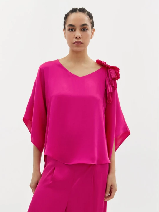Zdjęcie produktu Joseph Ribkoff Bluzka 241767 Różowy Relaxed Fit