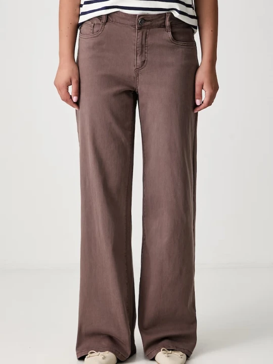 Zdjęcie produktu Joseph Ribkoff jeansy straight damskie brązowy