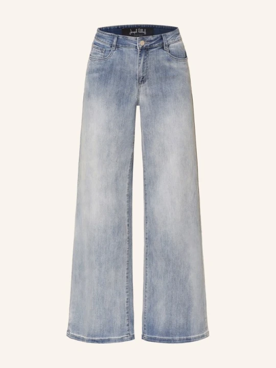 Zdjęcie produktu Joseph Ribkoff Spodnie Jeansowe Z Szerokimi Nogawkami blau 47 Light Denim