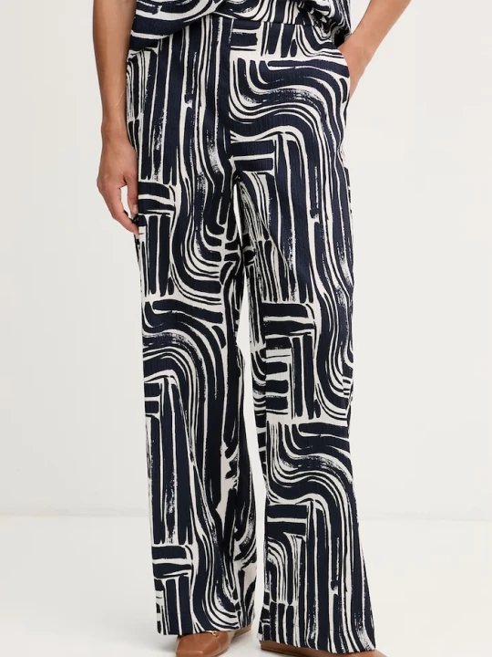 Zdjęcie produktu Joseph Ribkoff spodnie wide leg damskie granatowy