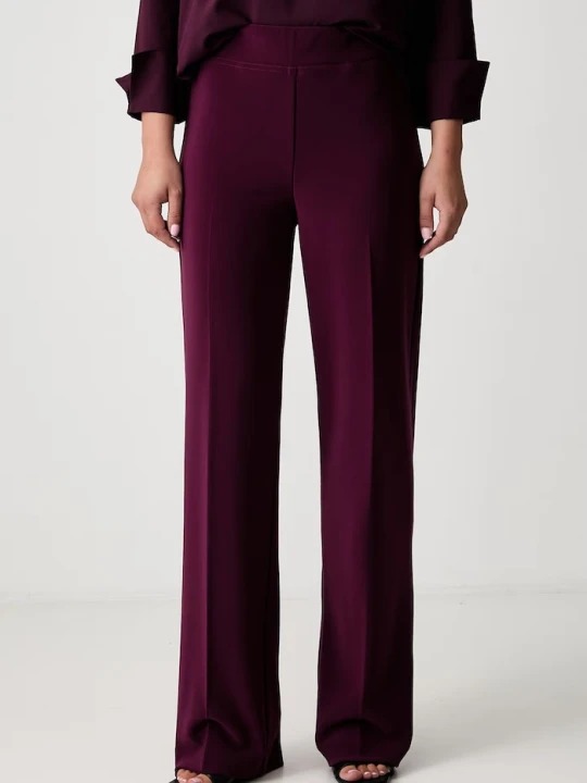 Zdjęcie produktu Joseph Ribkoff spodnie wide leg damskie fioletowy