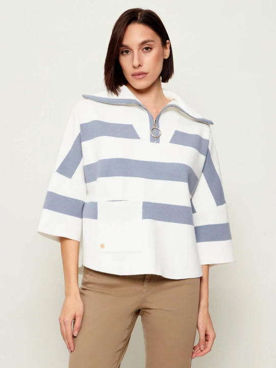 Zdjęcie produktu Joseph Ribkoff Sweter | Loose fit niebieski