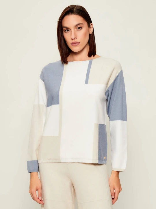 Zdjęcie produktu Joseph Ribkoff Sweter | Loose fit biały