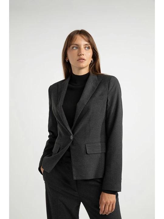 Zdjęcie produktu Josephine & Co Blezer "Alix" w kolorze antracytowym rozmiar: 40