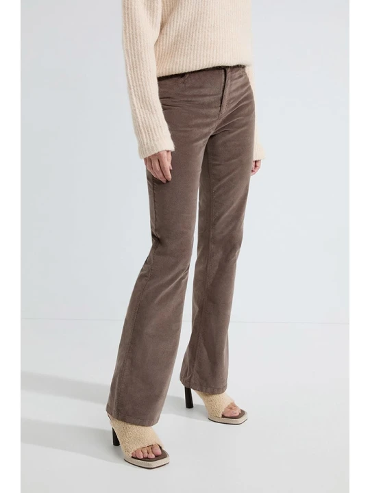 Zdjęcie produktu Josephine & Co Dżinsy "Alessandro" - Flare fit - w kolorze brązowym rozmiar: 36