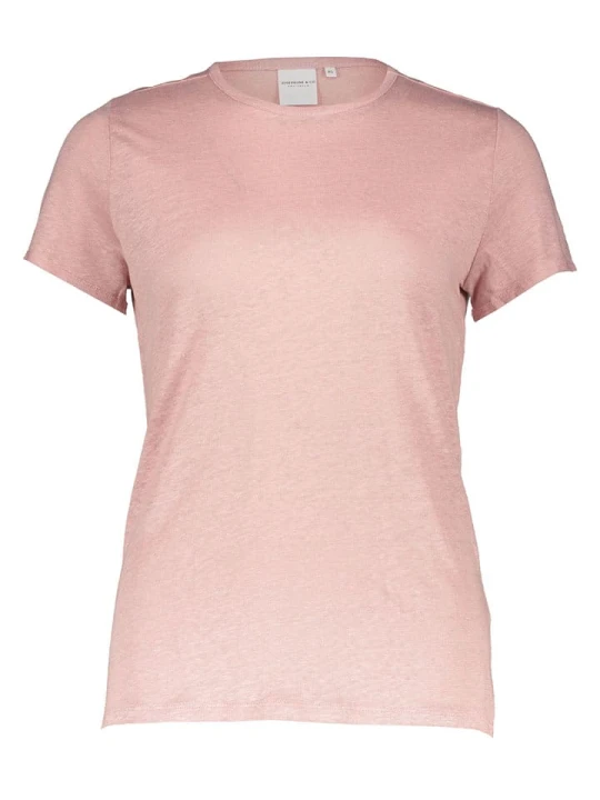 Zdjęcie produktu Josephine & Co Lniana koszulka w kolorze jasnoróżowym rozmiar: L