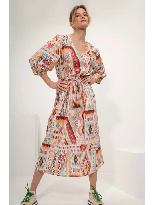 Zdjęcie produktu Josephine & Co Sukienka "Gaultier" ze wzorem rozmiar: 44