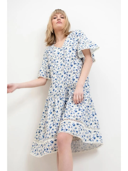 Zdjęcie produktu Josephine & Co Sukienka w kolorze błękitnym rozmiar: 36