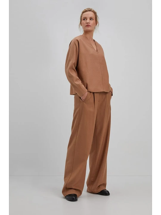 Zdjęcie produktu Josephine & Co Sweter w kolorze karmelowym rozmiar: 44