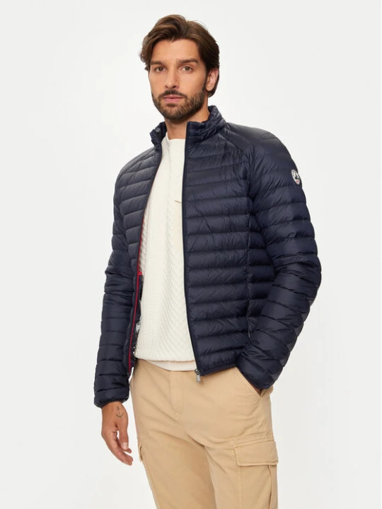 Zdjęcie produktu Jott Kurtka puchowa Mat P000MDOW02 Granatowy Slim Fit