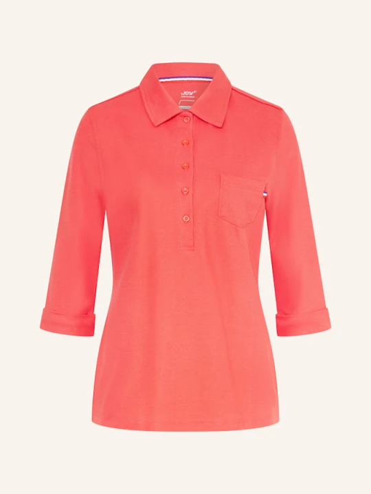 Zdjęcie produktu Joy Sportswear Koszulka Polo Z Piki Gisele Z Rękawami 3 / 4 rot JASNOCZERWONY