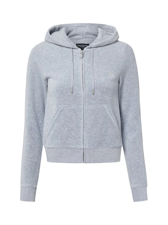 Zdjęcie produktu Juicy by Juicy Couture kurtka z kapturem - Robertson Kobiety Bawełna szary