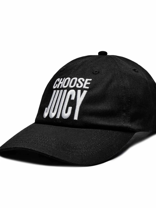 Zdjęcie produktu Juicy Couture Bejsbolówka CHOOSE JUICY czarny