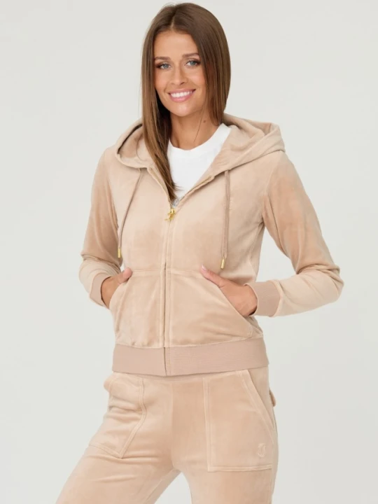 Zdjęcie produktu JUICY COUTURE Beżowa damska bluza Robertson, Rozmiar XL