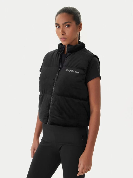 Zdjęcie produktu Juicy Couture Bezrękawnik Lightening JCOGL225551 Czarny Regular Fit
