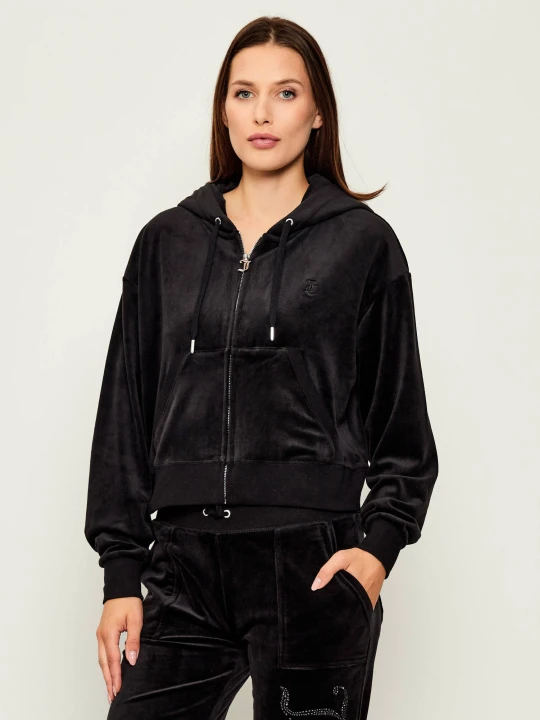 Zdjęcie produktu Juicy Couture Bluza BRENDAL | Cropped Fit czarny