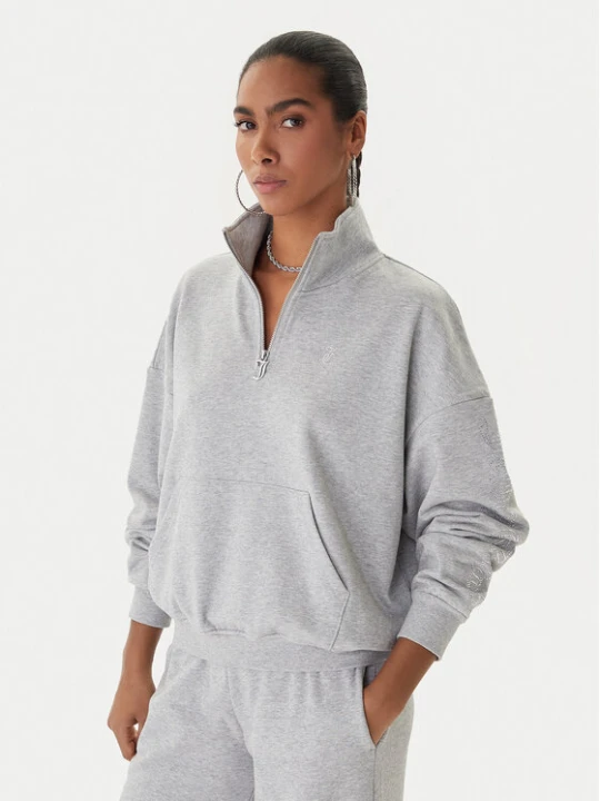 Zdjęcie produktu Juicy Couture Bluza Castella JCWAS225319 Szary Oversize
