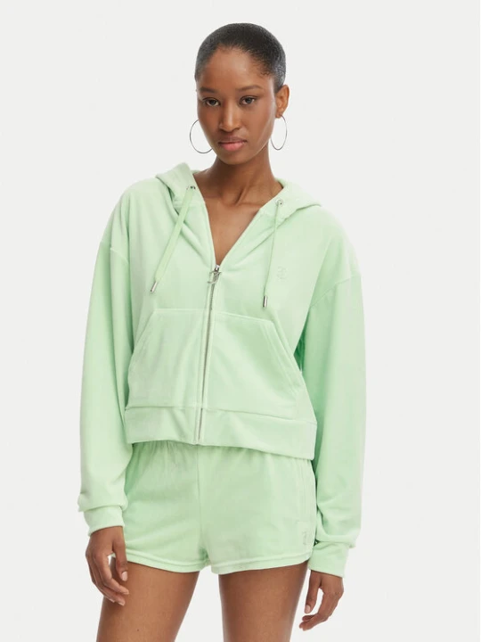Zdjęcie produktu Juicy Couture Bluza Iccle JCWAS126304 Zielony Oversize