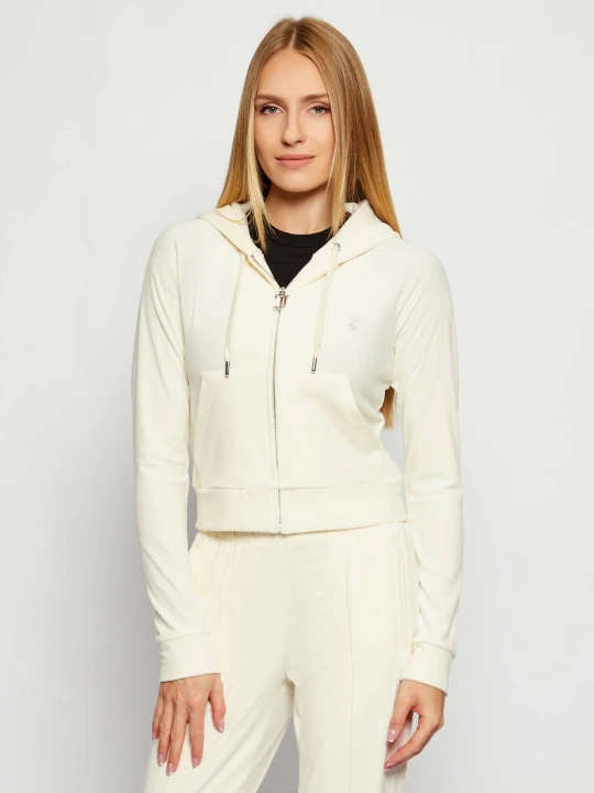 Zdjęcie produktu Juicy Couture Bluza MADISON | Cropped Fit kremowy