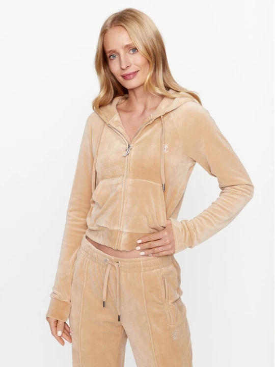 Zdjęcie produktu Juicy Couture Bluza Madison JCWA122001483 Beżowy Slim Fit