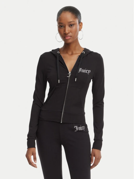 Zdjęcie produktu Juicy Couture Bluza Oola JCWAS126306 Czarny Slim Fit