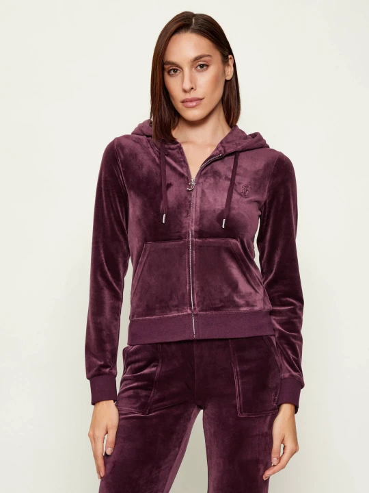 Zdjęcie produktu Juicy Couture Bluza ROBERTSON CLASS | Slim Fit fioletowy