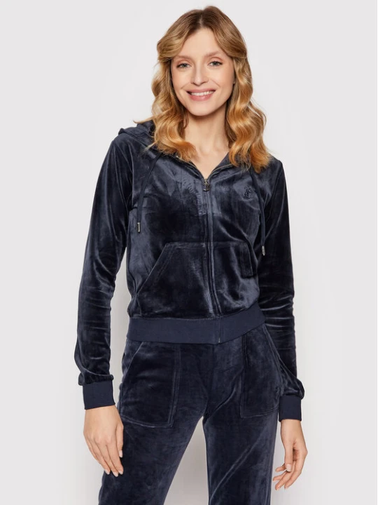 Zdjęcie produktu Juicy Couture Bluza Robertson JCAP176 Granatowy Slim Fit