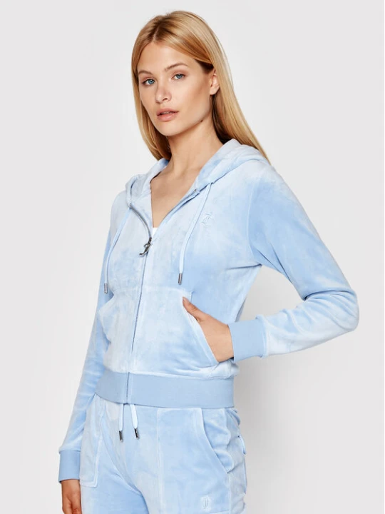 Zdjęcie produktu Juicy Couture Bluza Robertson JCAP176 Niebieski Slim Fit