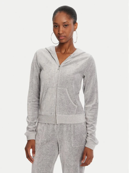 Zdjęcie produktu Juicy Couture Bluza Robyn JCSEBJ007 Szary Slim Fit
