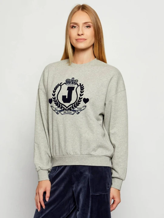 Zdjęcie produktu Juicy Couture Bluza VENICE CREST | Oversize fit szary
