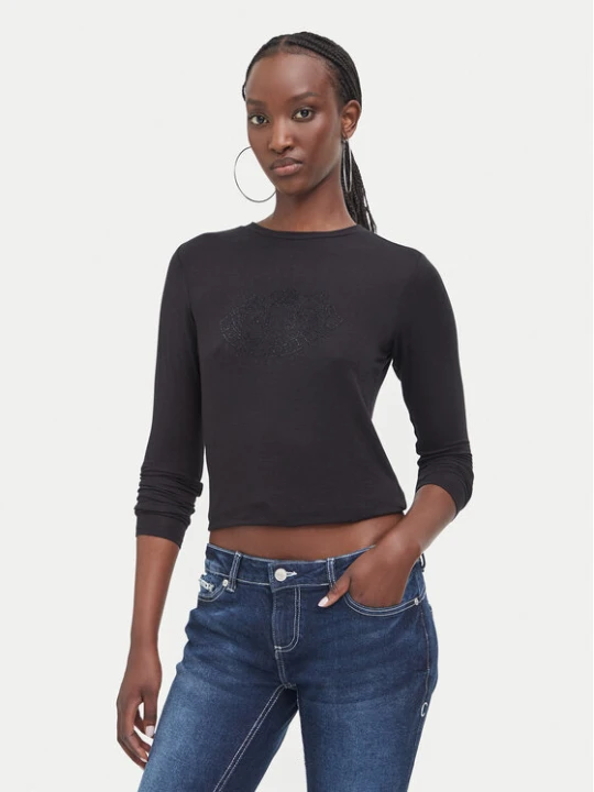 Zdjęcie produktu Juicy Couture Bluzka JCWCT226328 Czarny Regular Fit