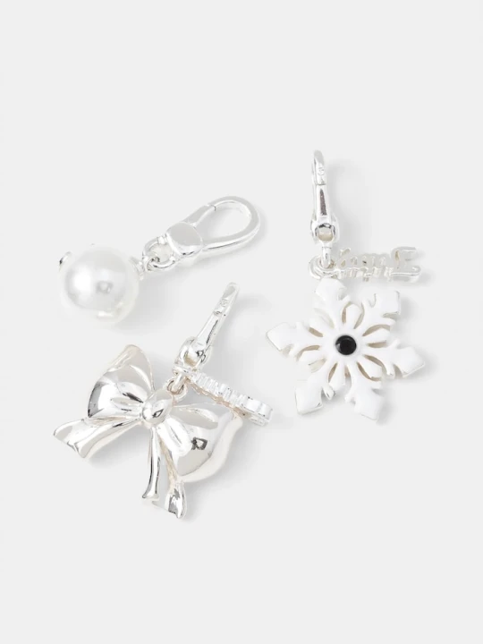 Zdjęcie produktu Juicy Couture charms KAYLE CHRISTMAS CHARM SET 3-pack srebrny