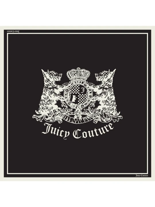 Zdjęcie produktu Juicy Couture Chusta w kolorze czarnym - 45 x 45 cm rozmiar: onesize