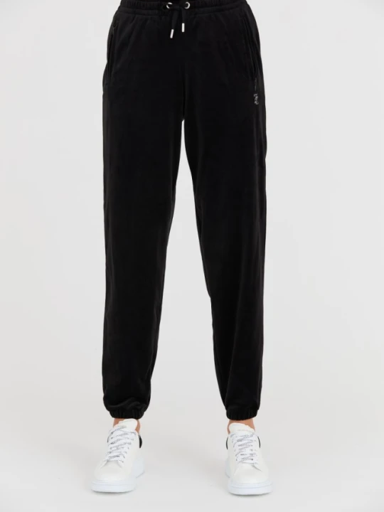 Zdjęcie produktu JUICY COUTURE Czarne damskie spodnie dresowe Lilian Jogger, Rozmiar XS