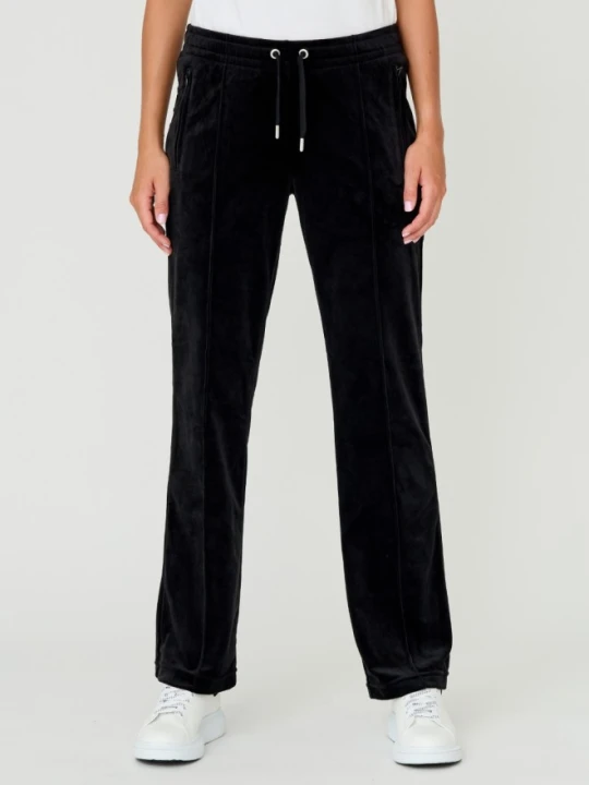 Zdjęcie produktu JUICY COUTURE Czarne damskie spodnie Tina, Rozmiar L