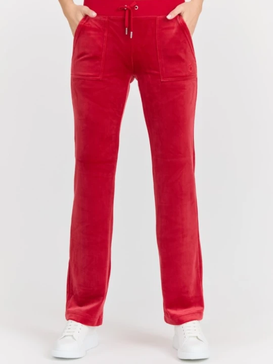 Zdjęcie produktu JUICY COUTURE Damskie czerwone dresowe spodnie Del Ray Pant, Rozmiar XS