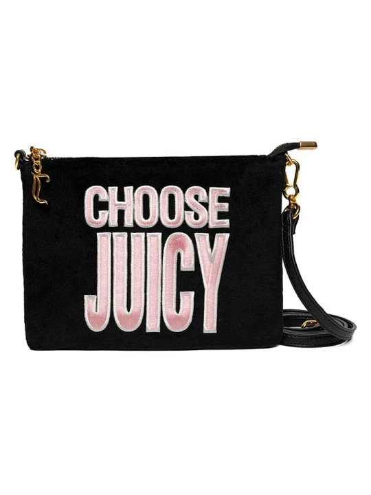 Zdjęcie produktu Juicy Couture Kopertówka w kolorze czarnym - 24 x 17 x 1 cm rozmiar: onesize