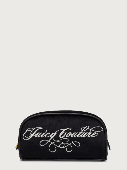Zdjęcie produktu Juicy Couture kosmetyczka damska welurowa TAYLOR czarny
