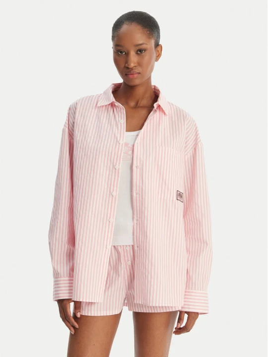 Zdjęcie produktu Juicy Couture Koszula Dog Crest JCYPT126861 Różowy Relaxed Fit