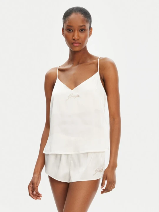 Zdjęcie produktu Juicy Couture Koszulka piżamowa JCLCT125511 Écru Regular Fit Kremowy