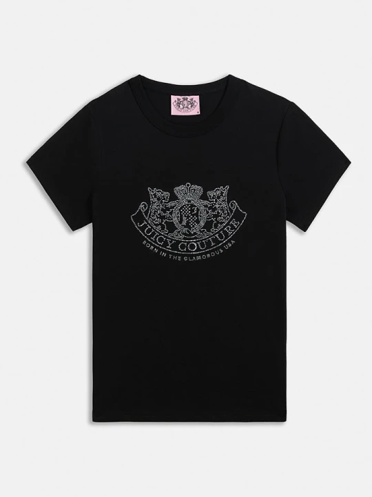Zdjęcie produktu Juicy Couture Koszulka w kolorze czarnym rozmiar: S