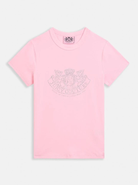 Zdjęcie produktu Juicy Couture Koszulka w kolorze jasnoróżowym rozmiar: S